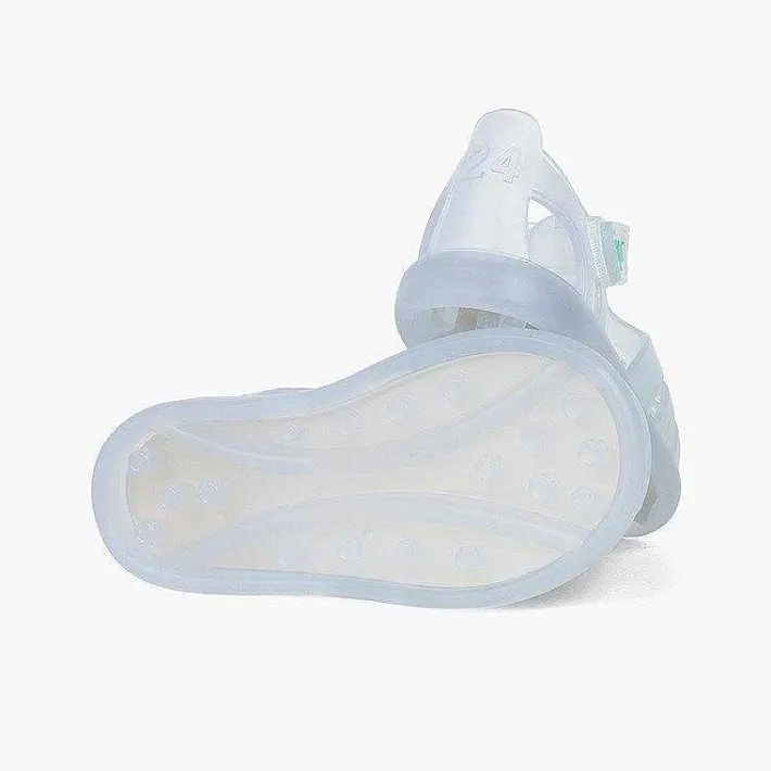 Pisamonas Jelly Sandals And Beachwear>Jelly Shoes With Loop Fasteners And A Starfish