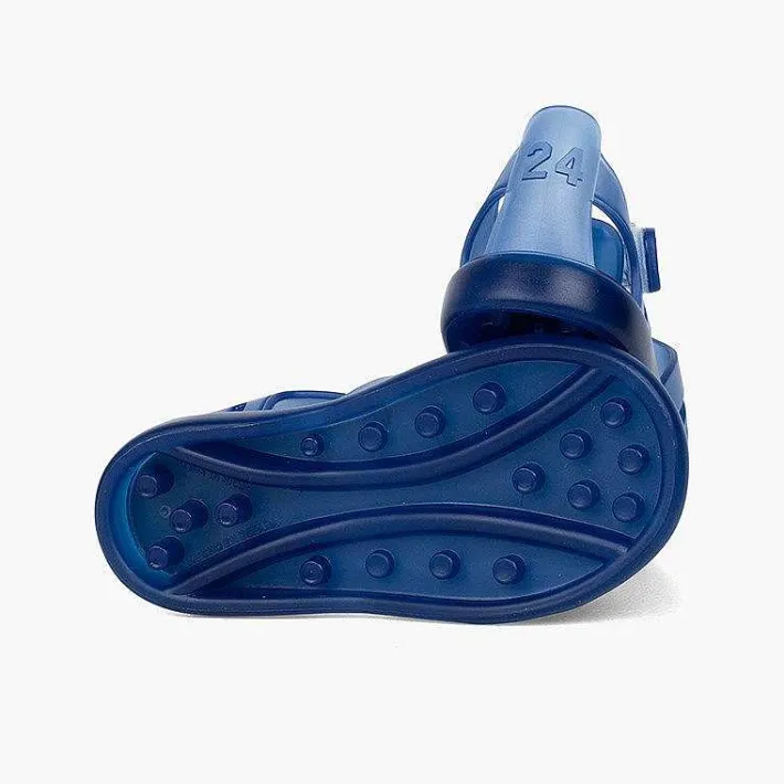 Pisamonas Jelly Sandals And Beachwear>Jelly Shoes With Loop Fasteners And A Starfish