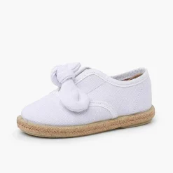 Pisamonas Espadrilles>Jute Sole Bow Trainers