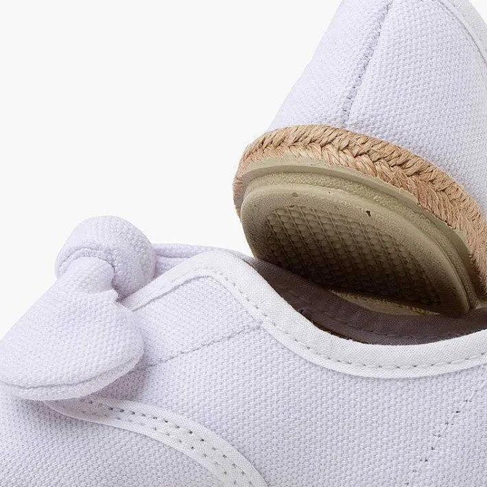 Pisamonas Espadrilles>Jute Sole Bow Trainers
