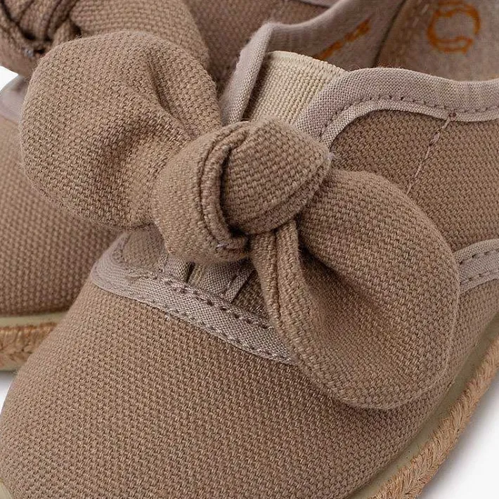 Pisamonas Espadrilles>Jute Sole Bow Trainers