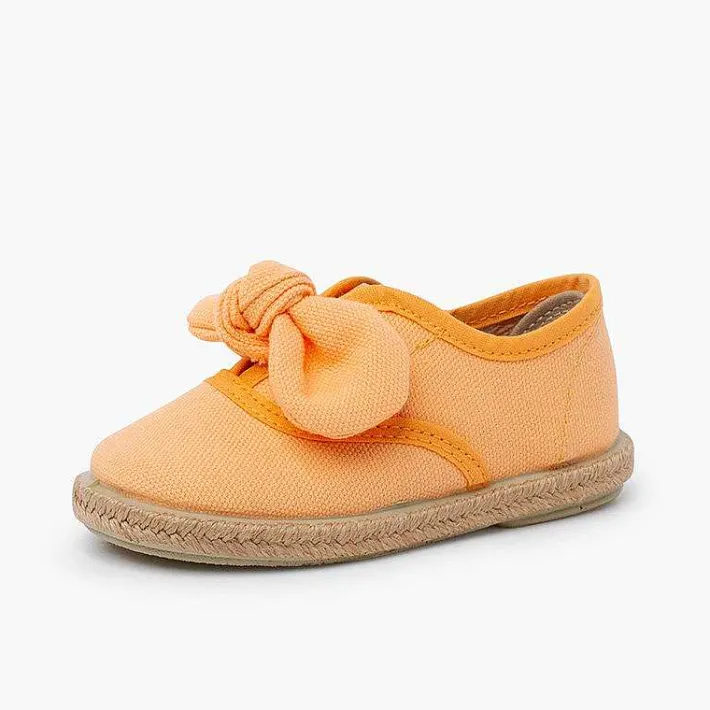 Pisamonas Espadrilles>Jute Sole Bow Trainers