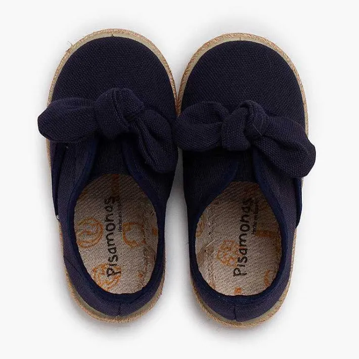Pisamonas Espadrilles>Jute Sole Bow Trainers