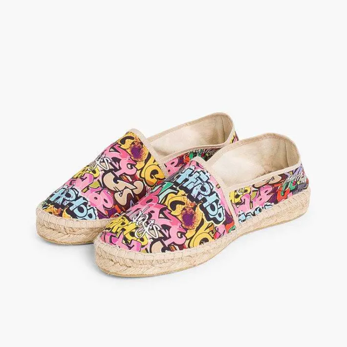 Pisamonas Espadrilles>Kids & Adults Printed Espadrilles