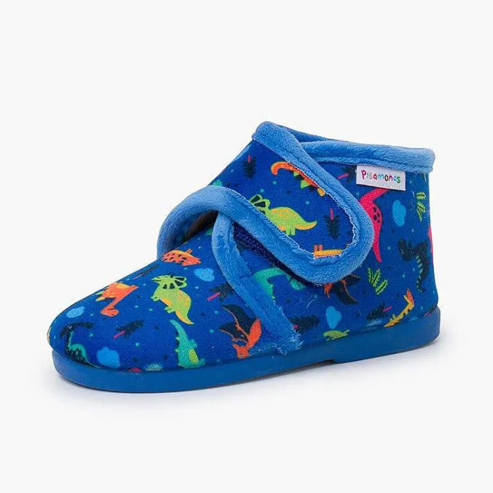 Pisamonas Slippers>Kids Boot Slippers With Drawings