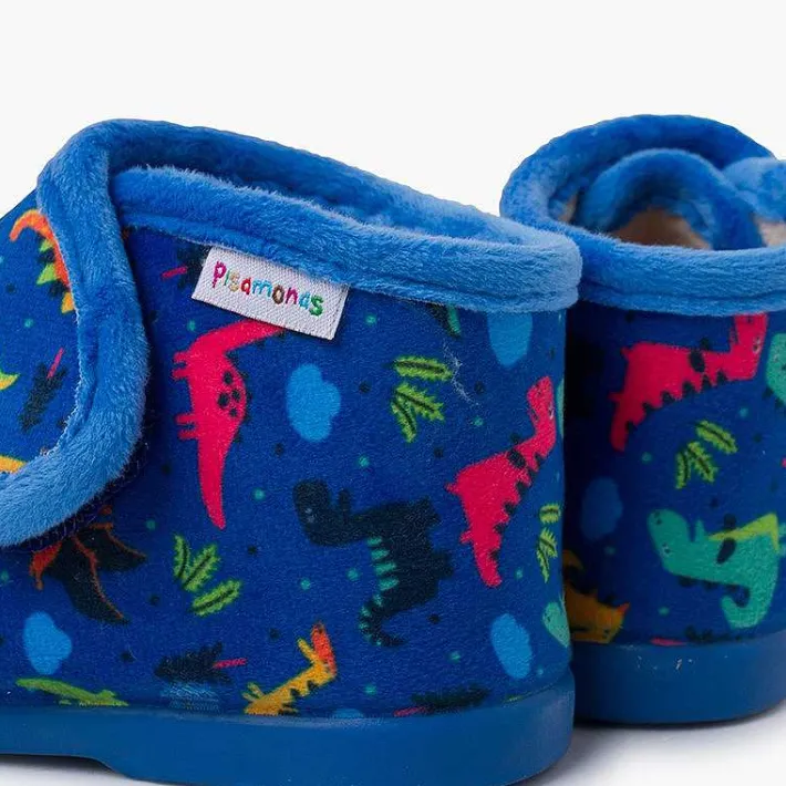 Pisamonas Slippers>Kids Boot Slippers With Drawings