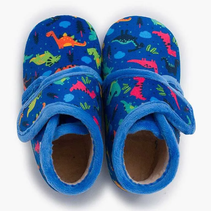 Pisamonas Slippers>Kids Boot Slippers With Drawings