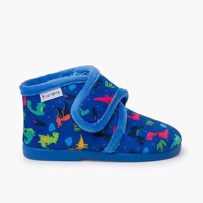 Pisamonas Slippers>Kids Boot Slippers With Drawings