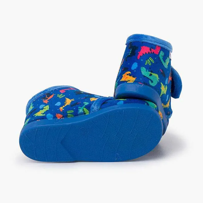 Pisamonas Slippers>Kids Boot Slippers With Drawings