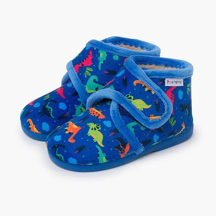 Pisamonas Slippers>Kids Boot Slippers With Drawings