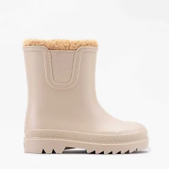 Pisamonas Wellies>Kids' Chelsea Synthetic Sheepskin Wellies