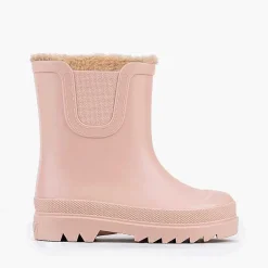 Pisamonas Wellies>Kids' Chelsea Synthetic Sheepskin Wellies