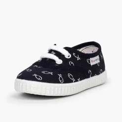 Pisamonas Trainers>Kids' Fish Print Trainers