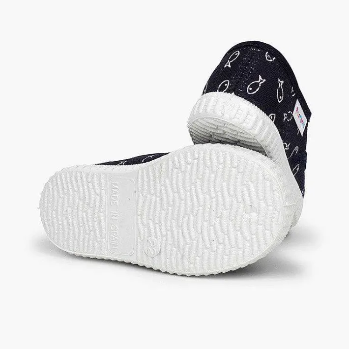 Pisamonas Trainers>Kids' Fish Print Trainers