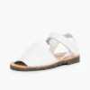 Pisamonas Avarcas Menorcan Sandals>Kids Nappa Avarcas Menorcan Riptape Sandals