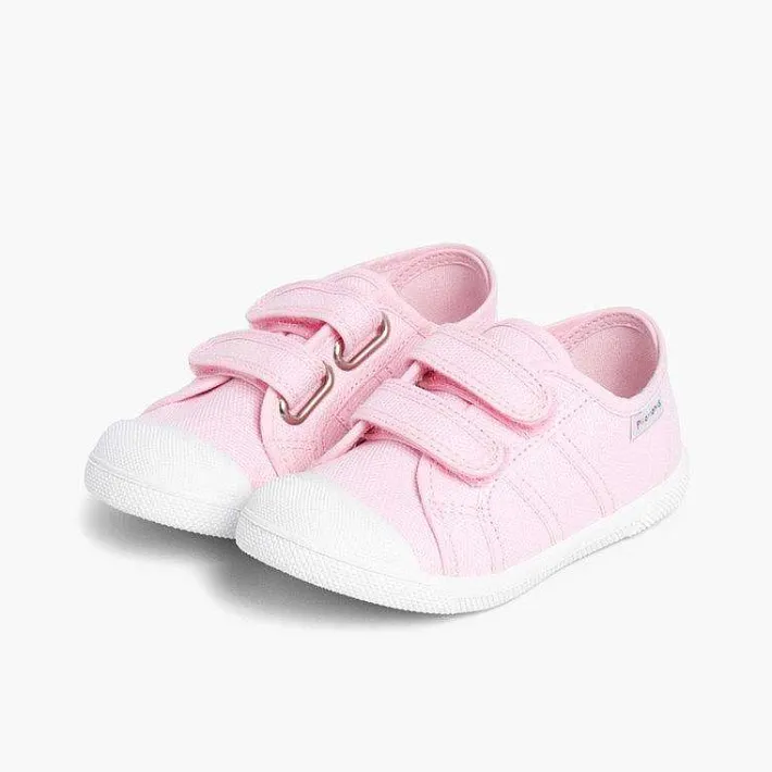 Pisamonas Trainers>Kids Riptape Canvas Trainers