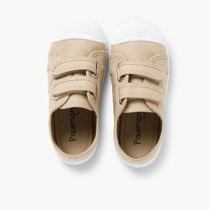 Pisamonas Trainers>Kids Riptape Canvas Trainers