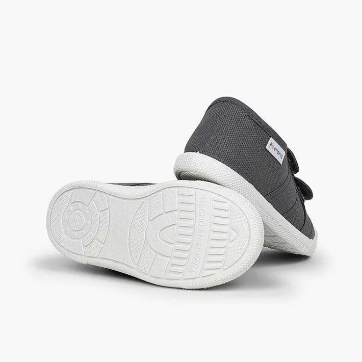 Pisamonas Trainers>Kids Riptape Canvas Trainers