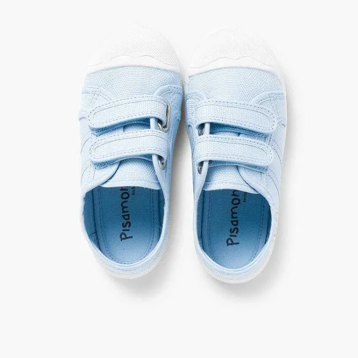 Pisamonas Trainers>Kids Riptape Canvas Trainers