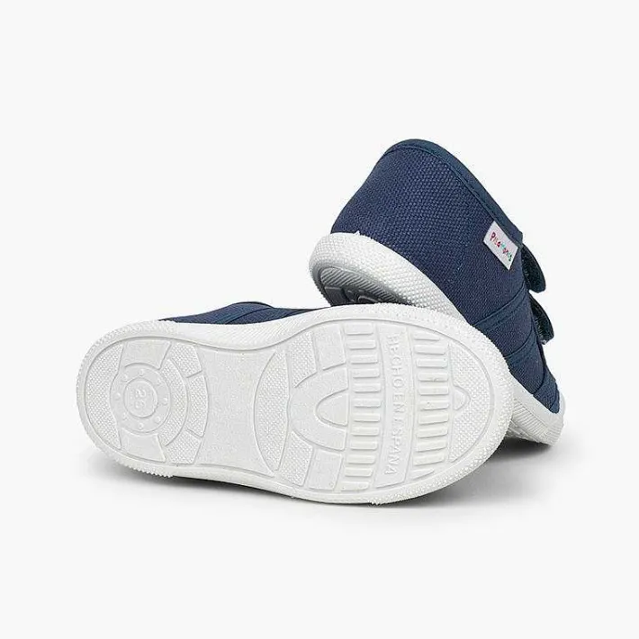Pisamonas Trainers>Kids Riptape Canvas Trainers