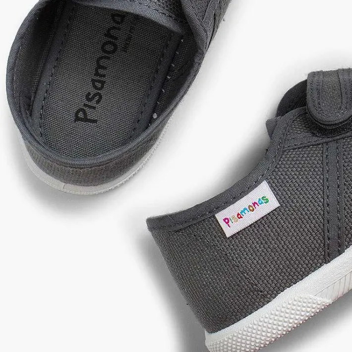 Pisamonas Trainers>Kids Riptape Canvas Trainers