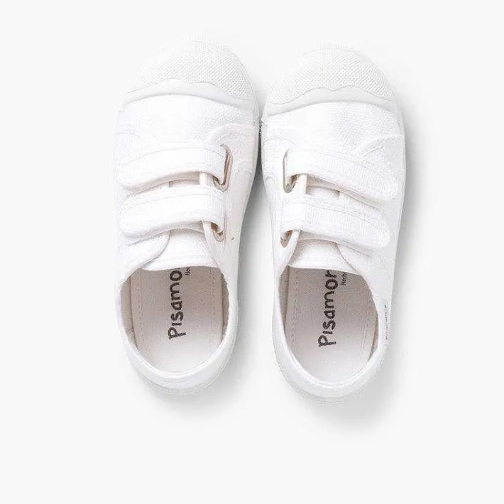 Pisamonas Trainers>Kids Riptape Canvas Trainers