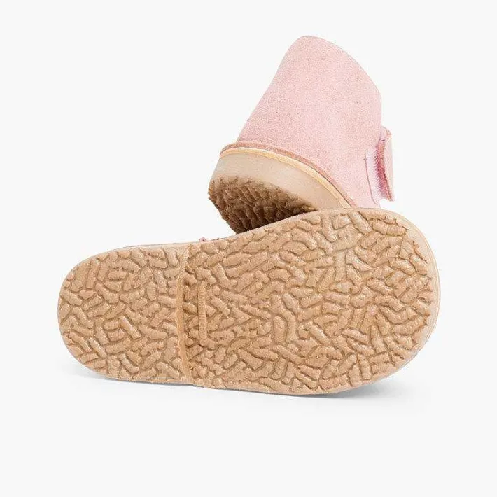 Pisamonas School Shoes>Kids Riptape Suede Desert Boots