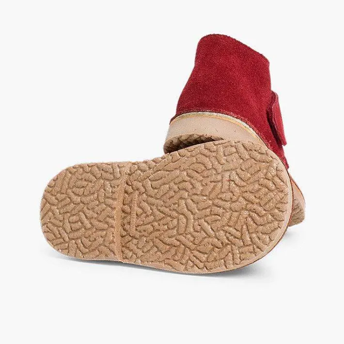 Pisamonas School Shoes>Kids Riptape Suede Desert Boots