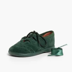 Pisamonas Lace Up Oxfords>Kids Suede Oxford Shoes
