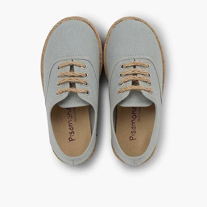 Pisamonas Trainers>Kids' Trainers With Jute Sole And Laces