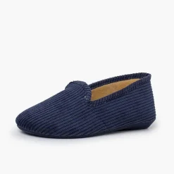 Pisamonas Slippers>Kung-Fu Style Corduroy Slippers
