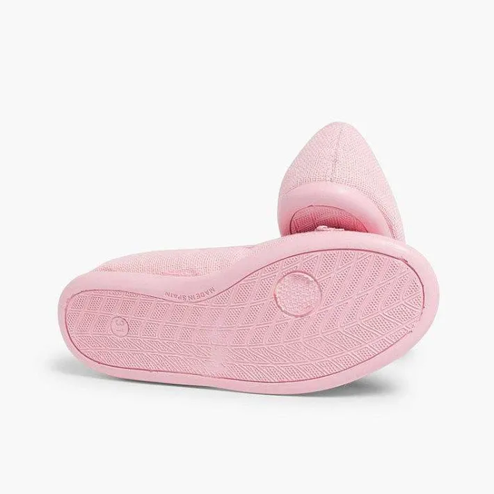 Pisamonas Ballet Pumps And Flats>Laced Linen Ballet Pumps