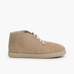 Pisamonas Boots>Lace-Up Boots With Faux Fur Lining