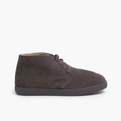 Pisamonas Boots>Lace-Up Boots With Faux Fur Lining
