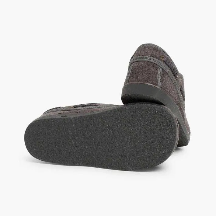Pisamonas Boat Shoes>Lace-Up Faux Suede Boat Shoes