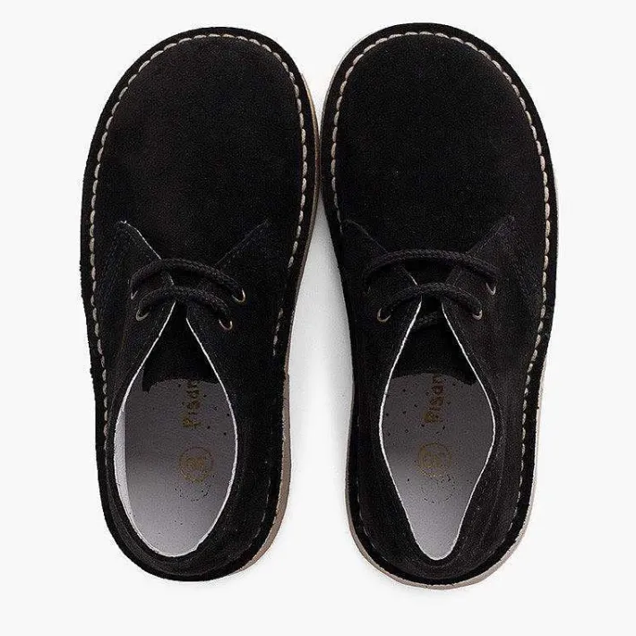 Pisamonas School Shoes>Lace-Up Safari Desert Boots