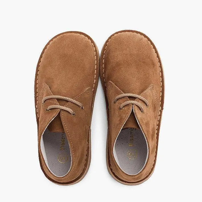 Pisamonas School Shoes>Lace-Up Safari Desert Boots