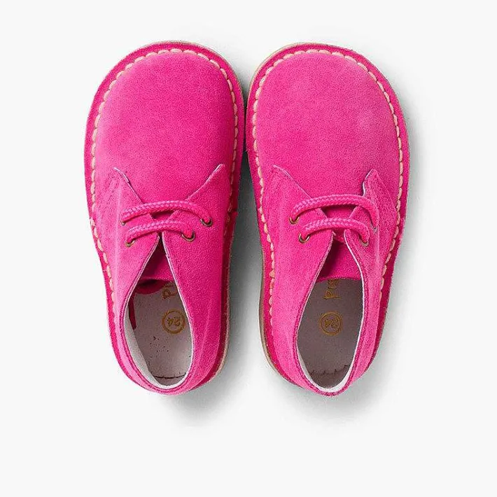 Pisamonas School Shoes>Lace-Up Safari Desert Boots
