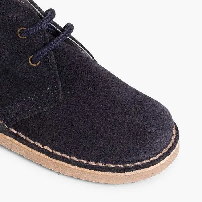 Pisamonas School Shoes>Lace-Up Safari Desert Boots