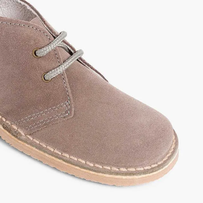 Pisamonas School Shoes>Lace-Up Safari Desert Boots