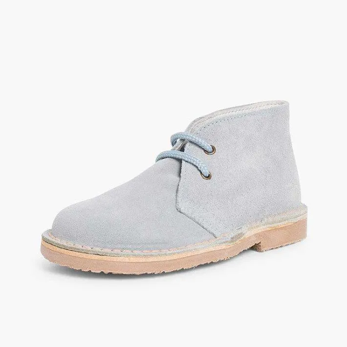 Pisamonas School Shoes>Lace-Up Safari Desert Boots