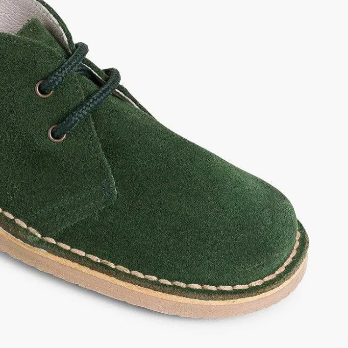 Pisamonas School Shoes>Lace-Up Safari Desert Boots