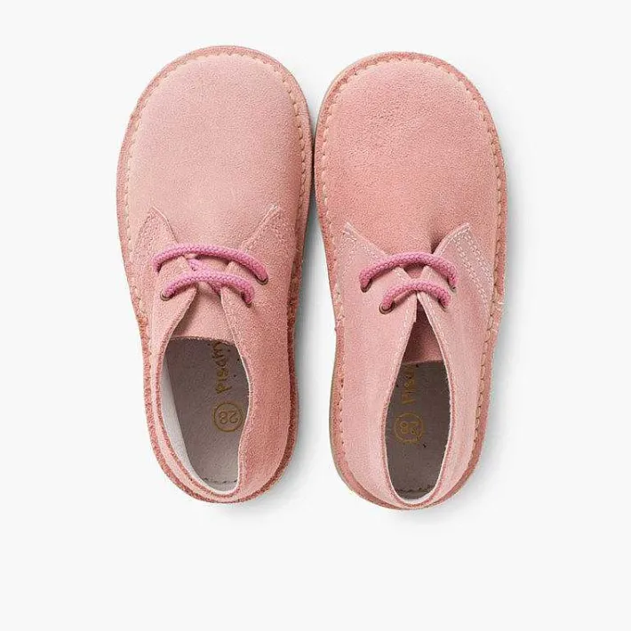 Pisamonas School Shoes>Lace-Up Safari Desert Boots