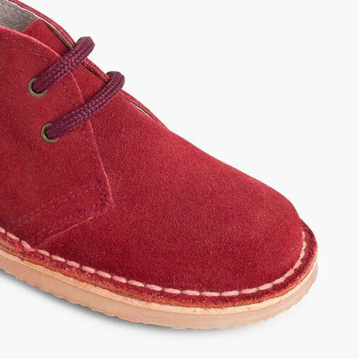 Pisamonas School Shoes>Lace-Up Safari Desert Boots
