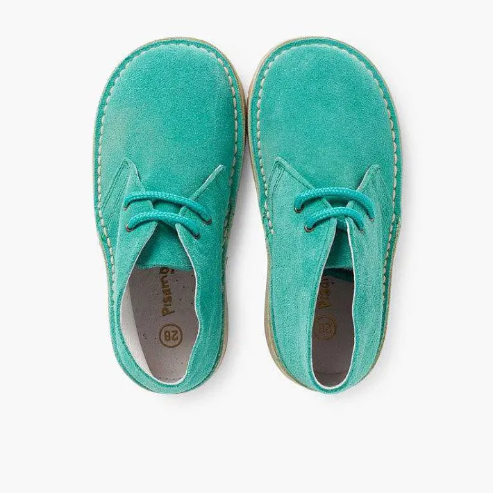 Pisamonas School Shoes>Lace-Up Safari Desert Boots