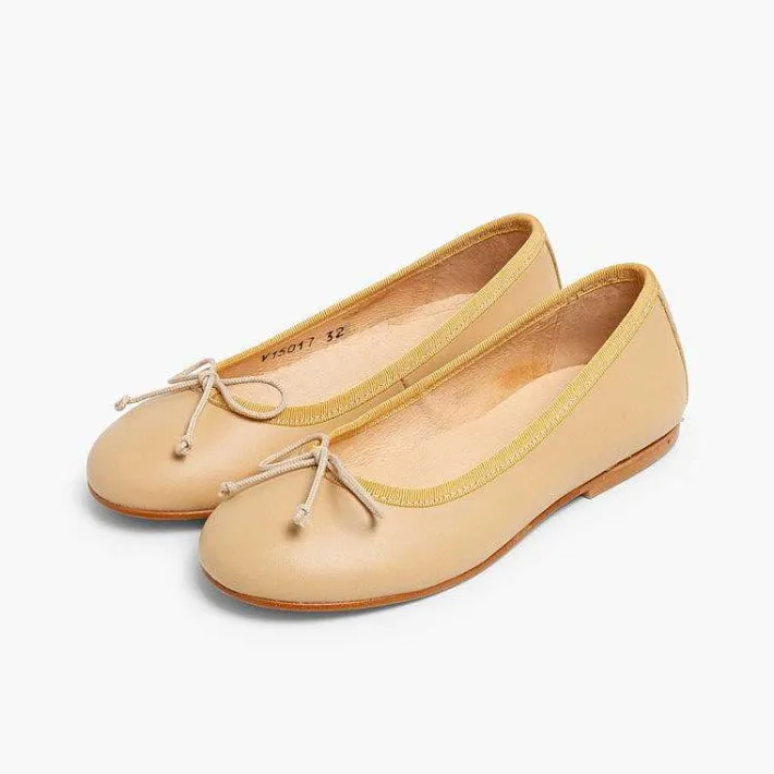 Pisamonas Ballet Pumps And Flats>Leather Ballet Pumps