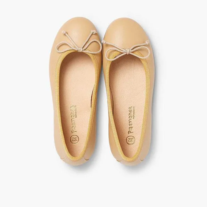 Pisamonas Ballet Pumps And Flats>Leather Ballet Pumps