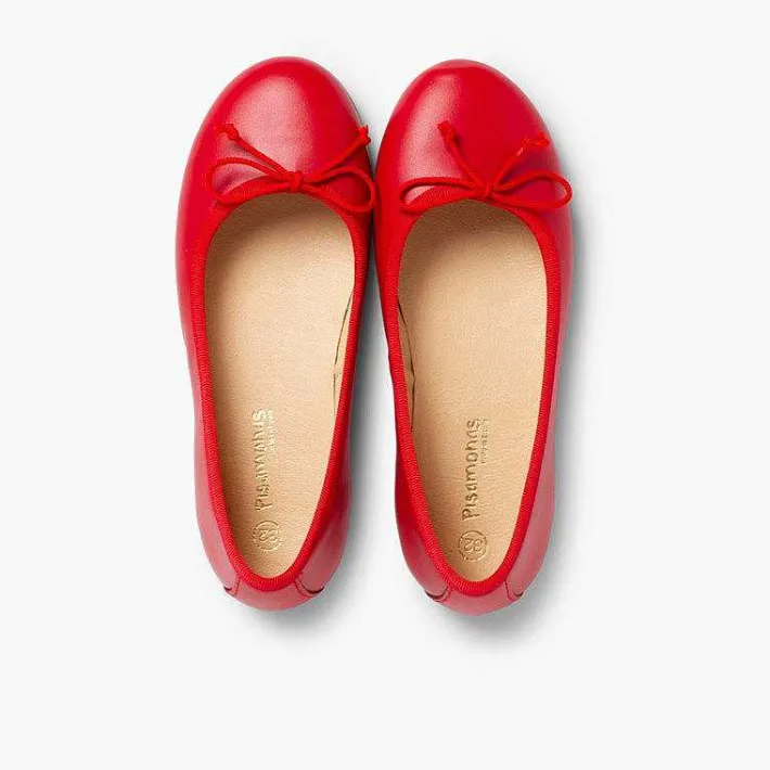 Pisamonas Ballet Pumps And Flats>Leather Ballet Pumps