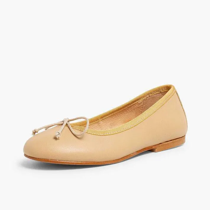 Pisamonas Ballet Pumps And Flats>Leather Ballet Pumps