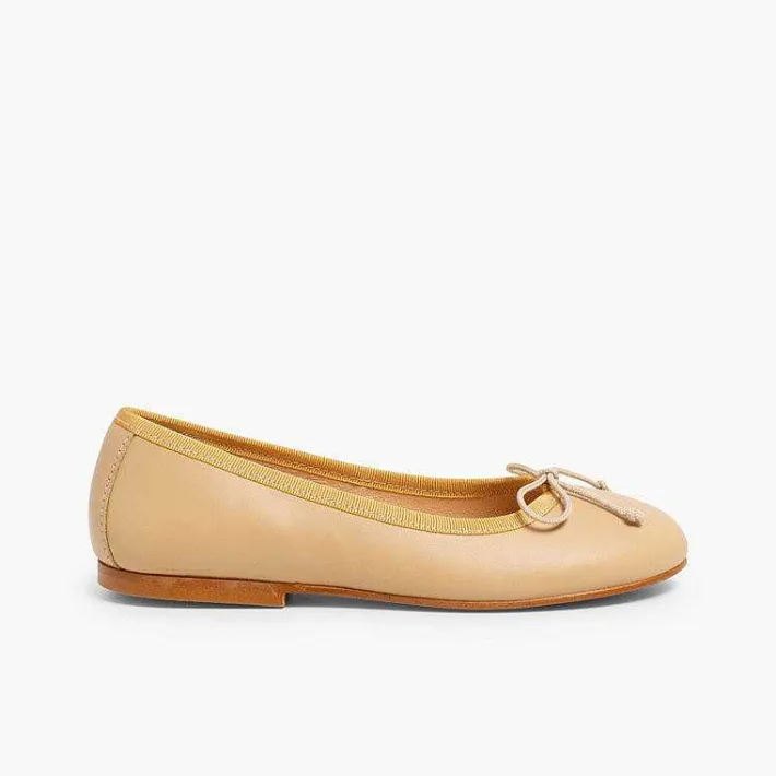 Pisamonas Ballet Pumps And Flats>Leather Ballet Pumps
